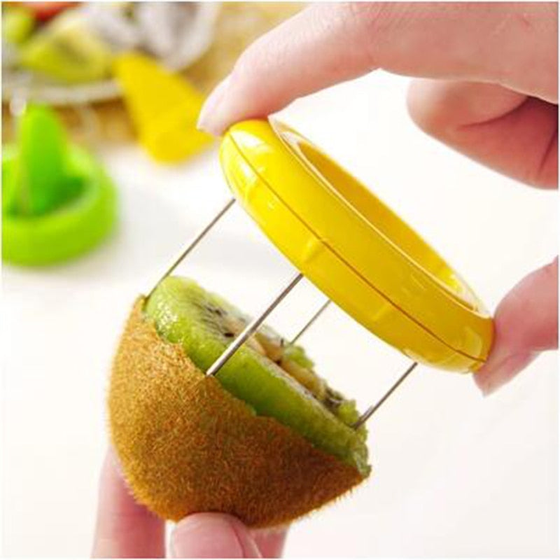 Kiwi Cutter Peeler Slicer Kitchen Detachable Creative Gadgets